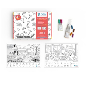 Doodle Placemats – Find & Colour