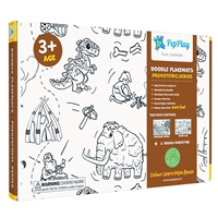 Doodle Placemats Set – Prehistoric Series