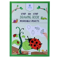 Step-By-Step Drawing Book-Incredible Insects