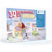 3D Paper Model Kit - City Life