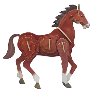 Horse 3D Wooden Puzzle