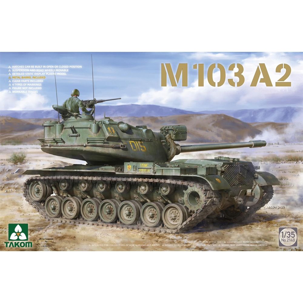 US Army M103A2 (c.1964) Heavy Tank