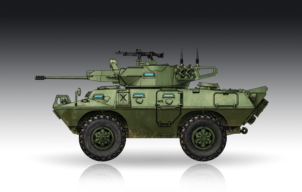 US Army V-150 Commando Armoured Car w/ 20mm Cannon