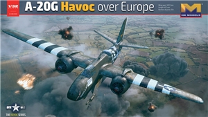 USAAF A-20G Havoc over Europe 1944 Bomber Aircraft