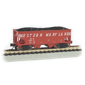 USRA 55-Ton 2-Bay Hopper - Western Maryland #10911 (Speed Lettering)