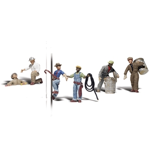 WA2062 N Assorted Workers Economy Pack Figures