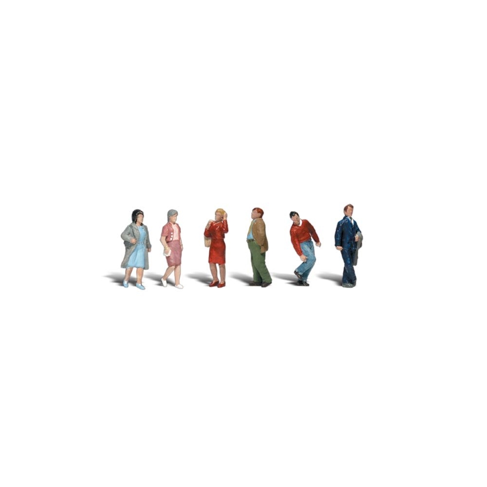 N People Walking