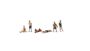 N Beach Goers