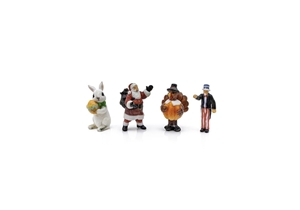 HO Holiday Figures – 4 PK
