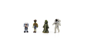 N Sci-Fi Figures – 4 PK