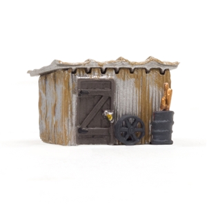 WBR4946 N scale Tin Shack