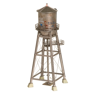 WBR4954 N Scale Rustic Water Tower Side 1