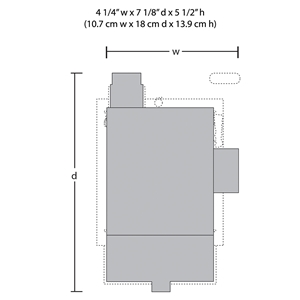 WBR5036 HO Home Sweet Home Dimensions