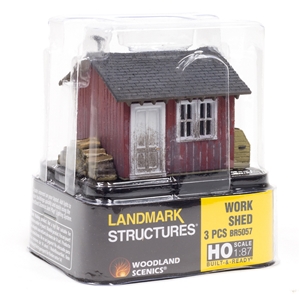 WBR5057 HO Work Shed Boxed