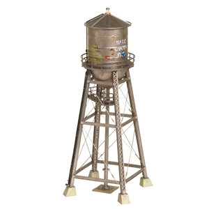 WBR5064 HO Scale Rustic Water Tower Back View