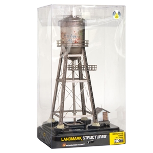 WBR5064 HO Scale Rustic Water Tower Boxed
