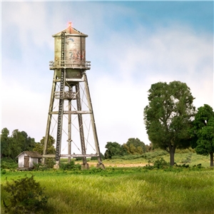 WBR5866 O Scale Rustic Water Tower