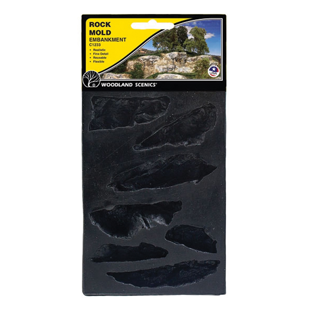 Embankments Rock Mould (5"x7")