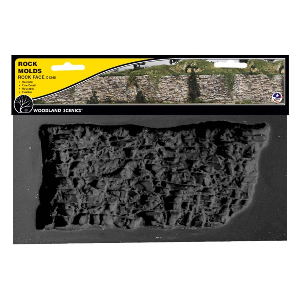 Rock Face Rock Mould (10½"x5")