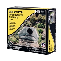 HO Concrete Culvert (x2)