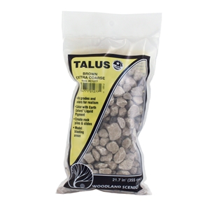 WC1277 Extra Coarse Brown Talus Bagged