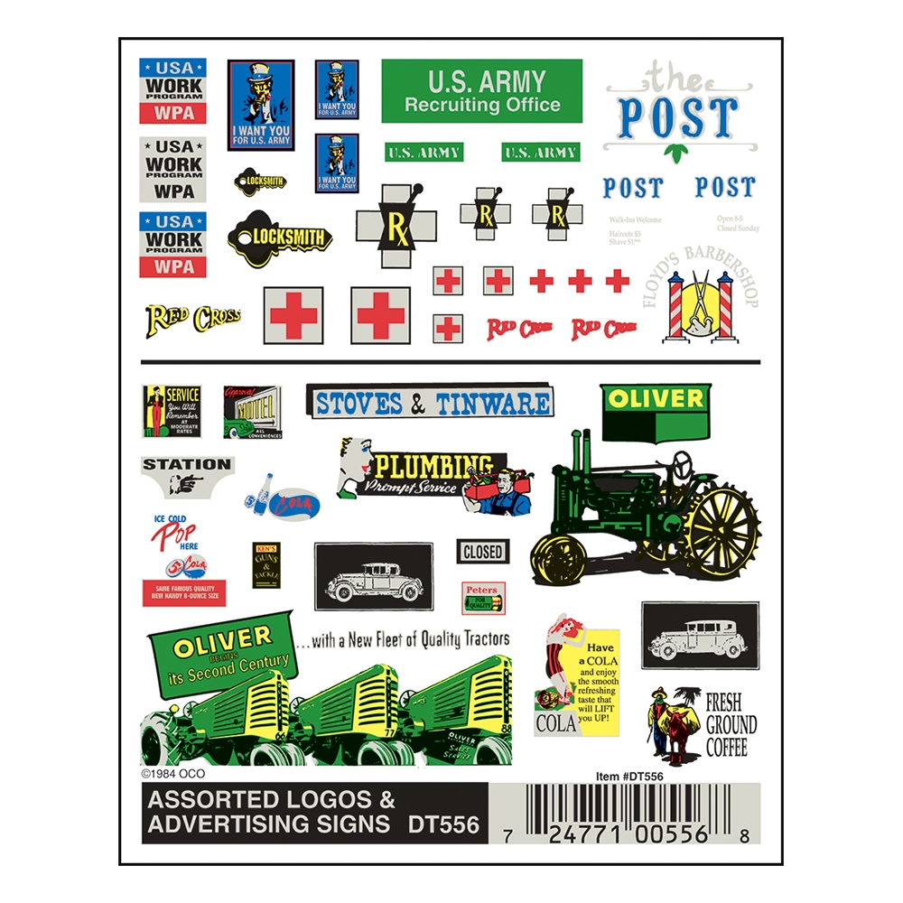 Assorted Logos & Advertising Signs