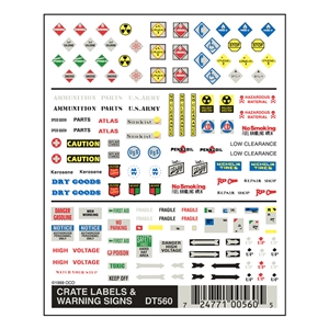 Crate Labels & Warning Signs