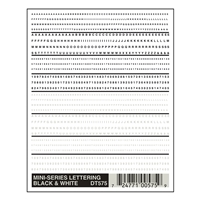 Mini-Series Lettering Black & White