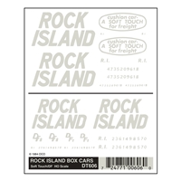 HO Rock Island Box Car Soft Touch/DF