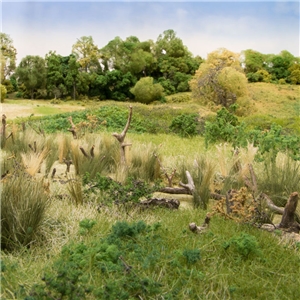 WFG173 Light Green Field Grass Diorama