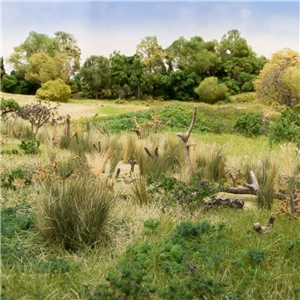 WFG174 Medium Green Field Grass Diorama