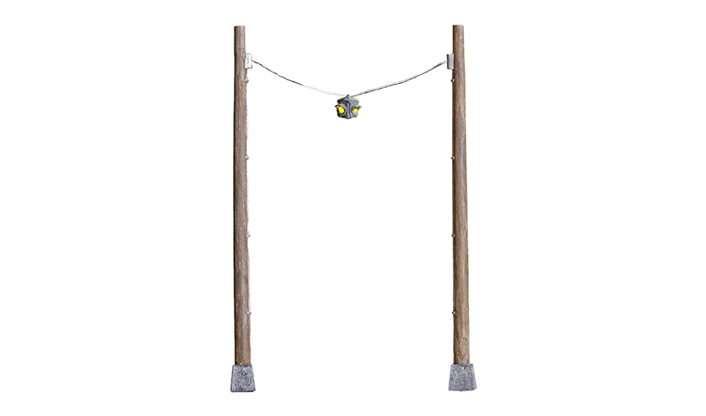 O Suspended Flashing Lights