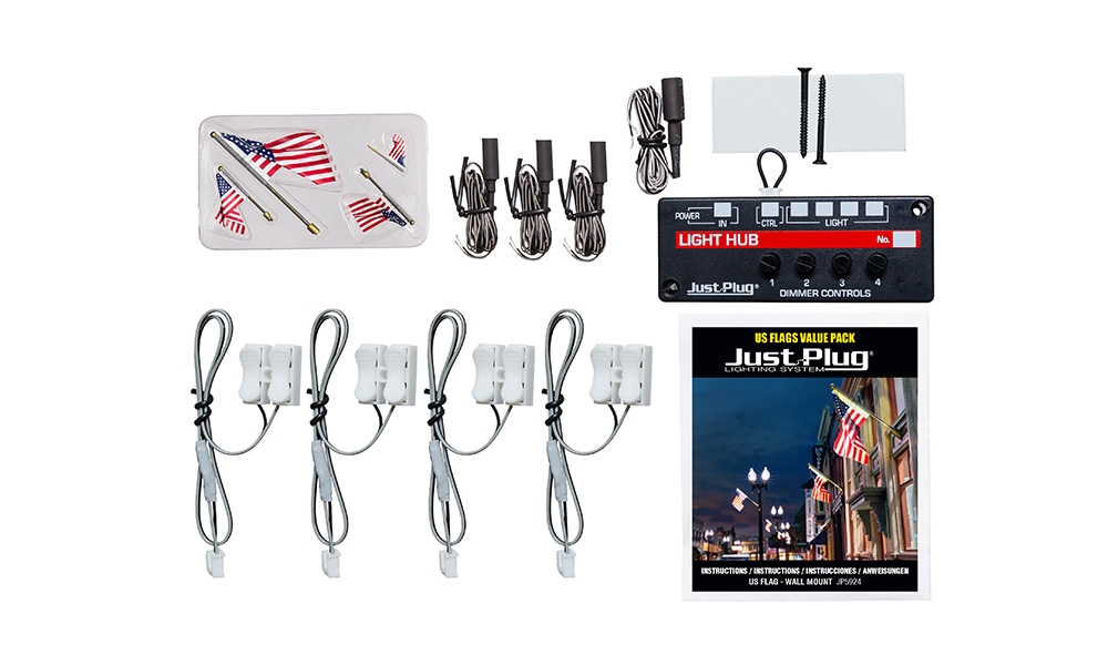 Wall Mount Flags Value Pack