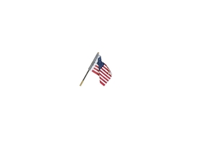 WJP5953 Small Wall Mount Flag US