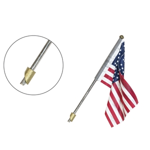 WJP5955 Large Wall Mount Flag US Detail