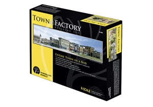 WS1485 Town & Factory N Building Set