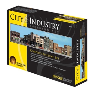 WS1486 City & Industry HO Buildng Set