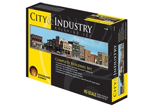 WS1486 City & Industry HO Buildng Set