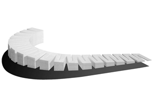 4 percent x 2' Incline Starter 1" Elevation (x4/Set)