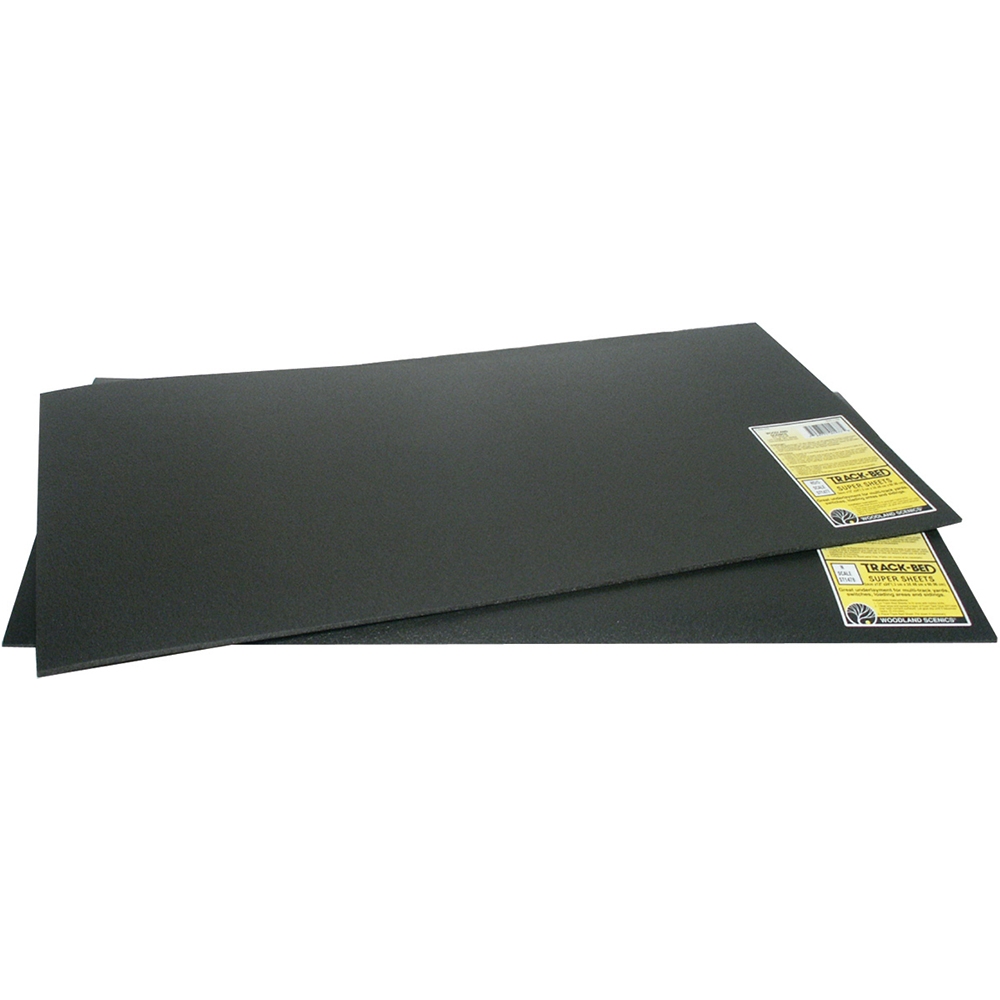HO/O Track-Bed™ 5mm Super Sheet (6=1 Pack)