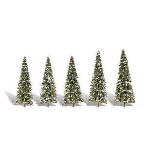 2 "-3 ½" Classic Snow Dusted (5/Pk)