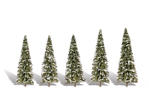 2 "-3 ½" Classic Snow Dusted (5/Pk)